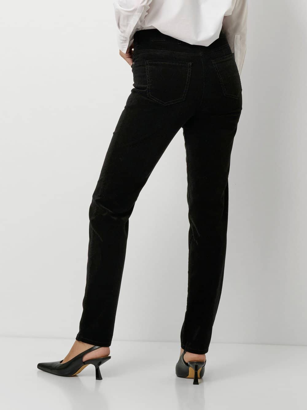 Toni Be Loved Corduroy Trousers Black Chi Edinburgh
