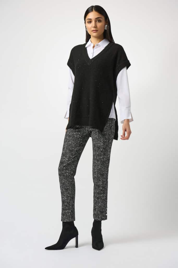Joseph Ribkoff knitted sleeveless vest