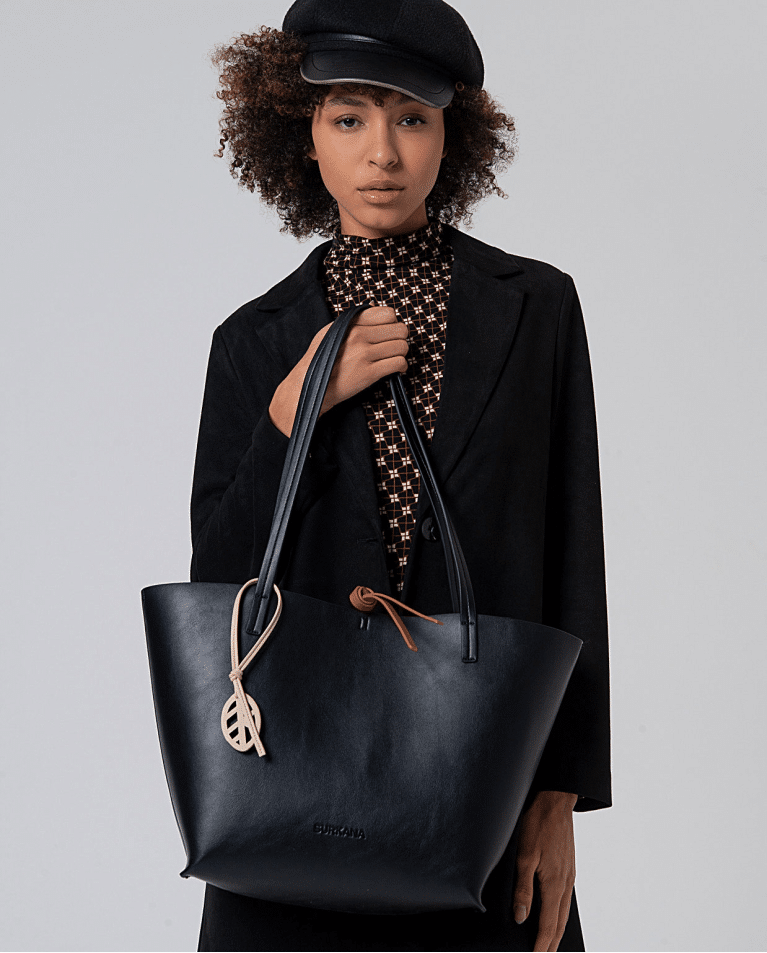 Surkana reversible bag, black