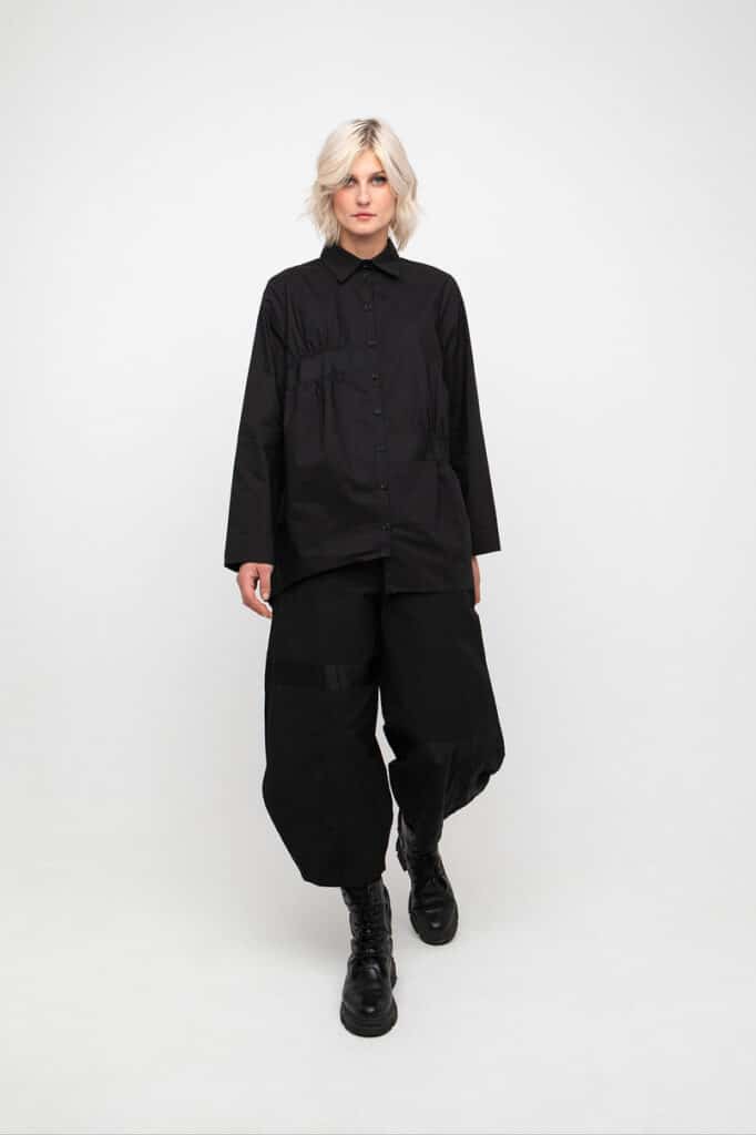 Ozai N Ku pleat trousers
