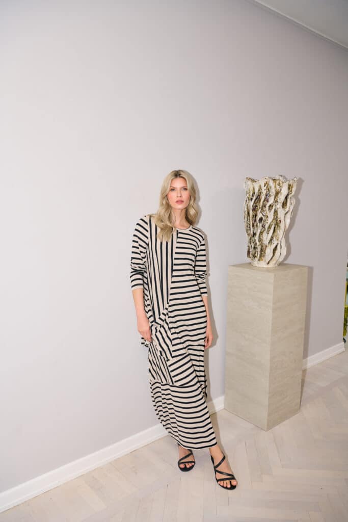 Noen striped jersey tunic