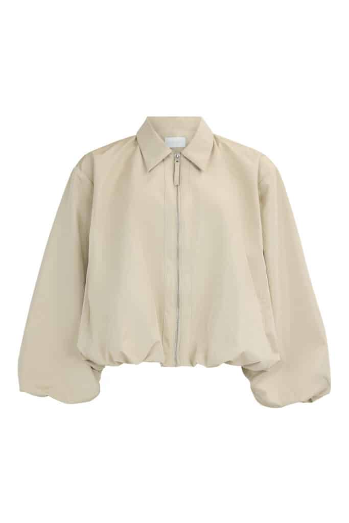 Noen blouson showerproof jacket beige