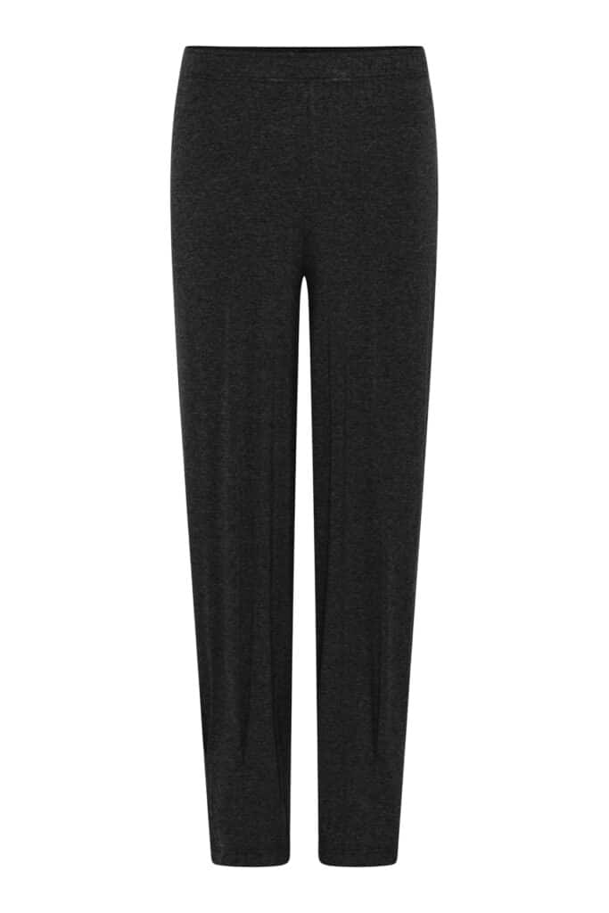 Noen pintuck hem trousers black