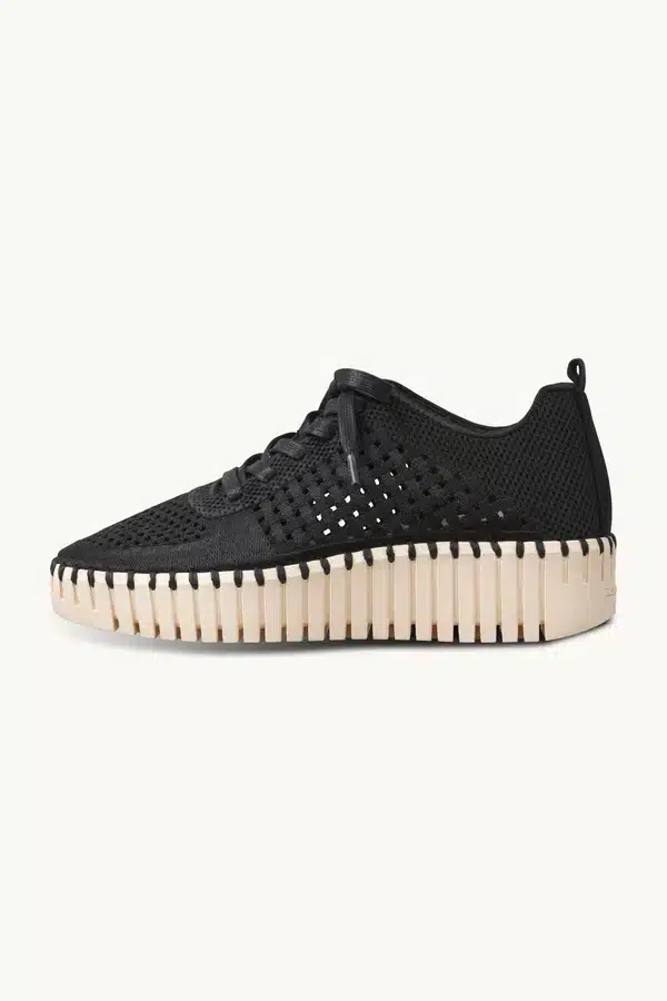 Ilse Jacobsen Tulip Embroidery wedge black