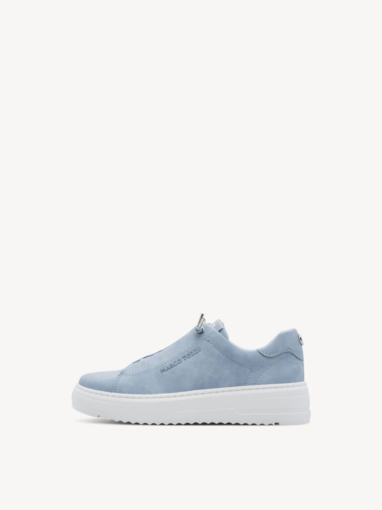 Marco Tozzi flatform sneaker blue
