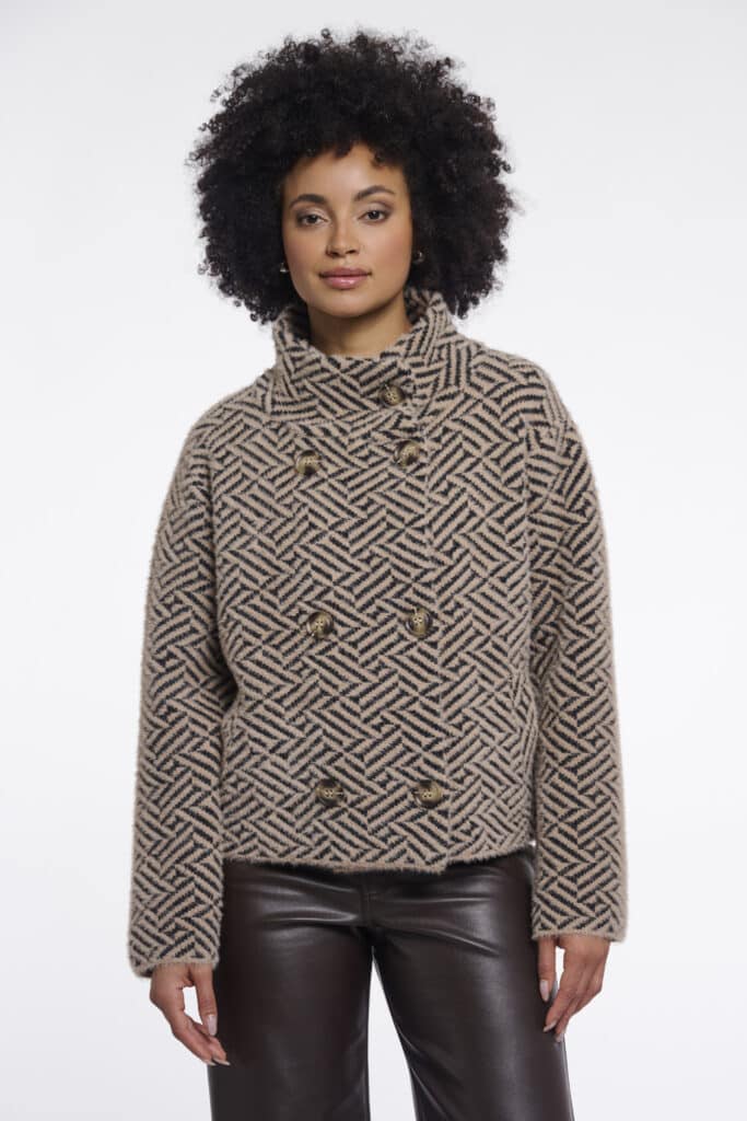 Rino and Pelle Beth knit jacket
