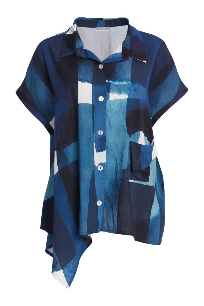 Naya patchwork print tunic