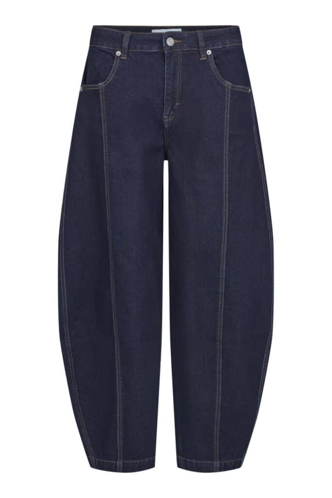 Noen indigo barrel leg jeans