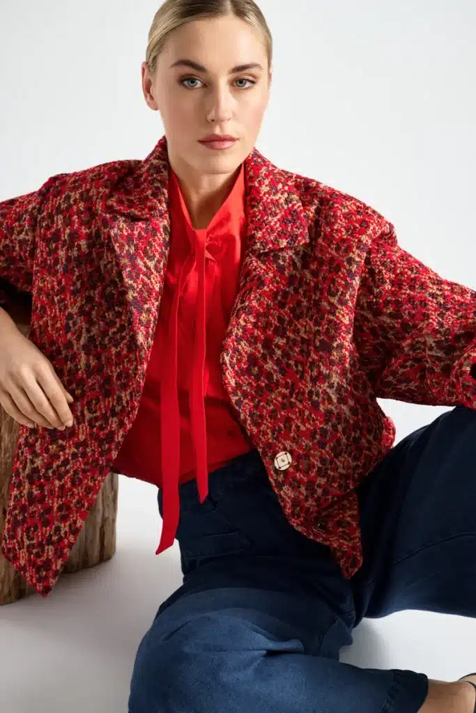 Marie Mero jacquard jacket