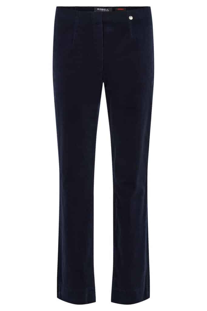 Robell Bella corduroy trousers navy