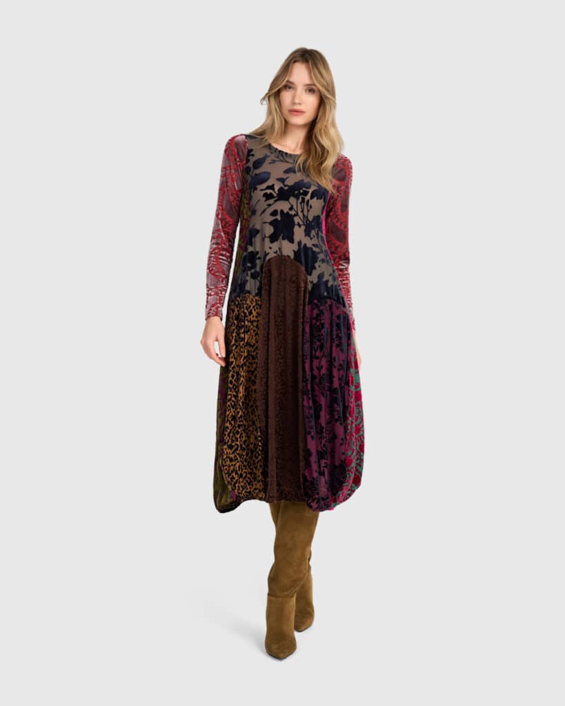 Alembika devoré dress